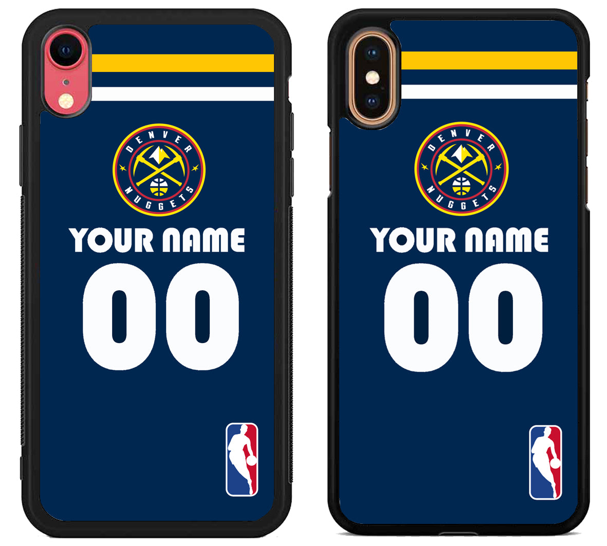 Custom Personalized Denver Nuggets NBA iPhone X | Xs | Xr | Xs Max Case