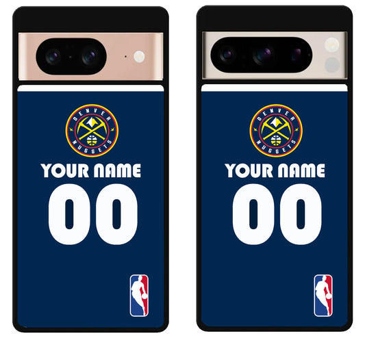 Custom Personalized Denver Nuggets NBA Google Pixel 8 | 8 Pro Case