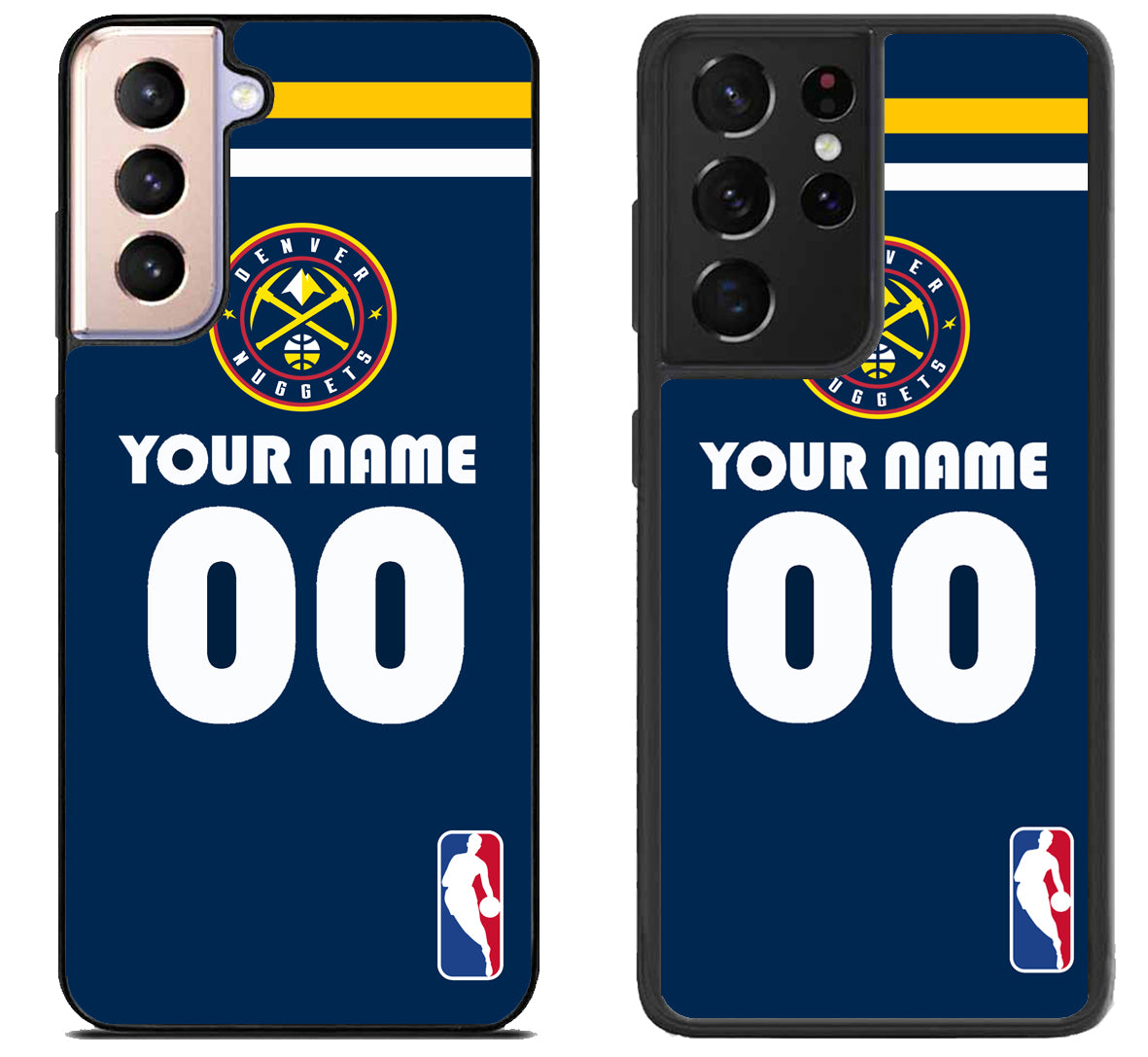 Custom Personalized Denver Nuggets NBA Samsung Galaxy S21 | S21 FE | S21+ | S21 Ultra Case