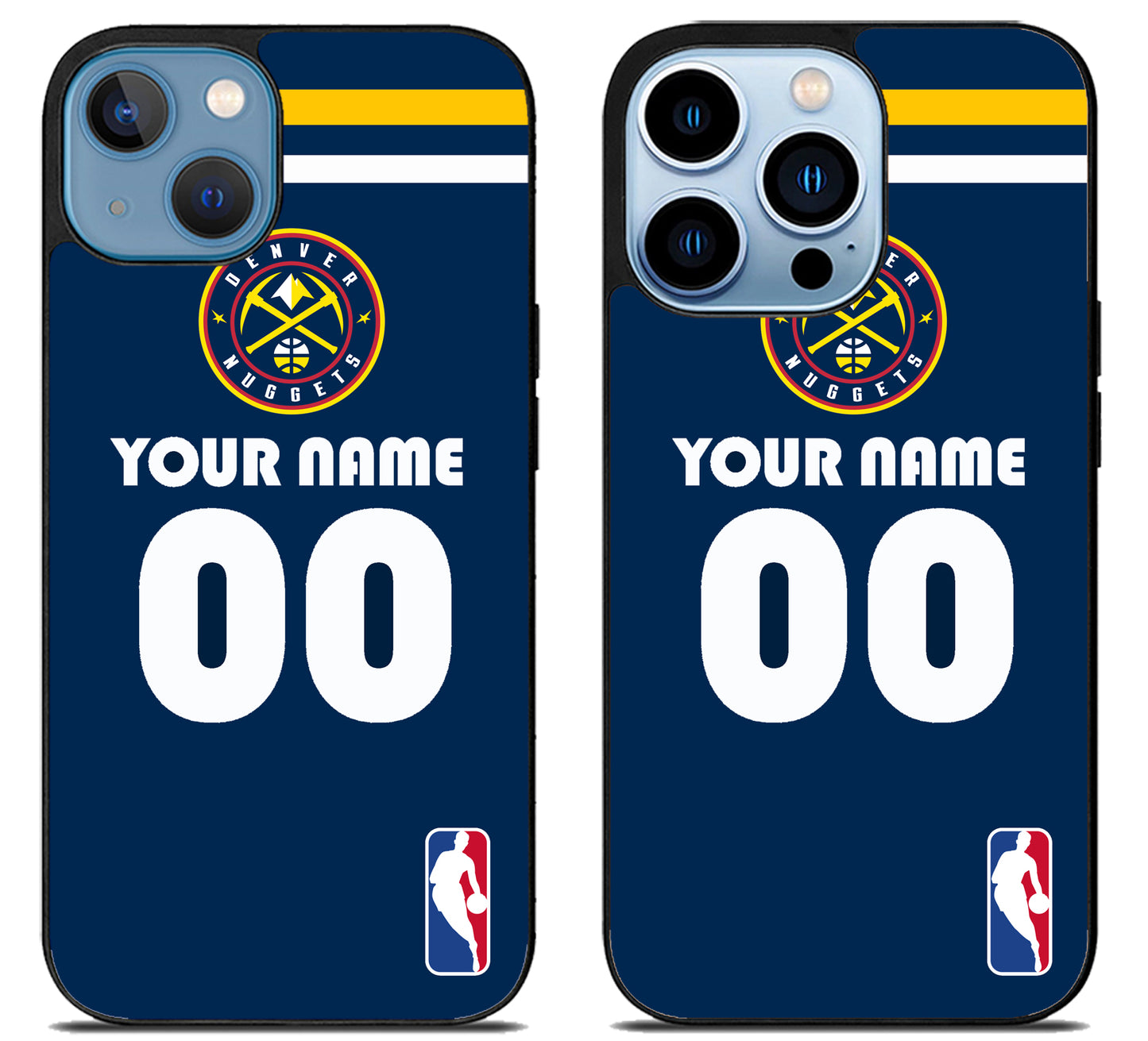 Custom Personalized Denver Nuggets NBA iPhone 13 | 13 Mini | 13 Pro | 13 Pro Max Case