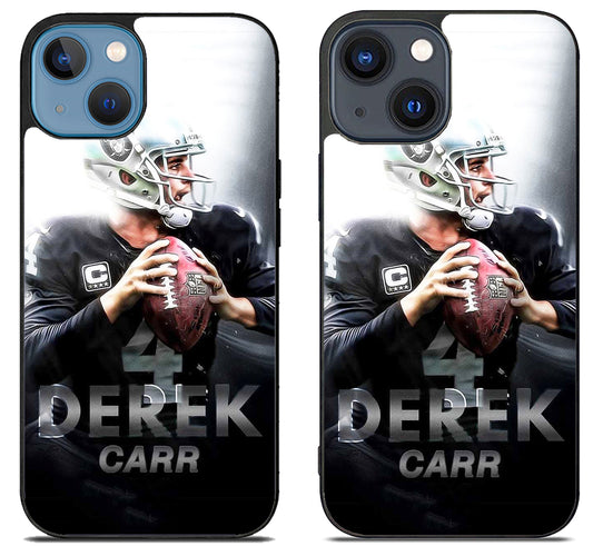 Derek Carr Las Vegas Raiders Cool iPhone 15 | iPhone 15 Plus Case