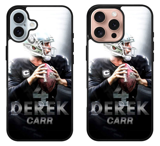 Derek Carr Las Vegas Raiders iPhone 16 | 16 Plus | 16 Pro | 16 Pro Max Case