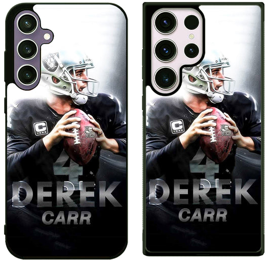 Derek Carr Las Vegas Raiders Cool Samsung Galaxy S25 | S25 Edge | S25 FE | S25 Plus | S25 Ultra Case