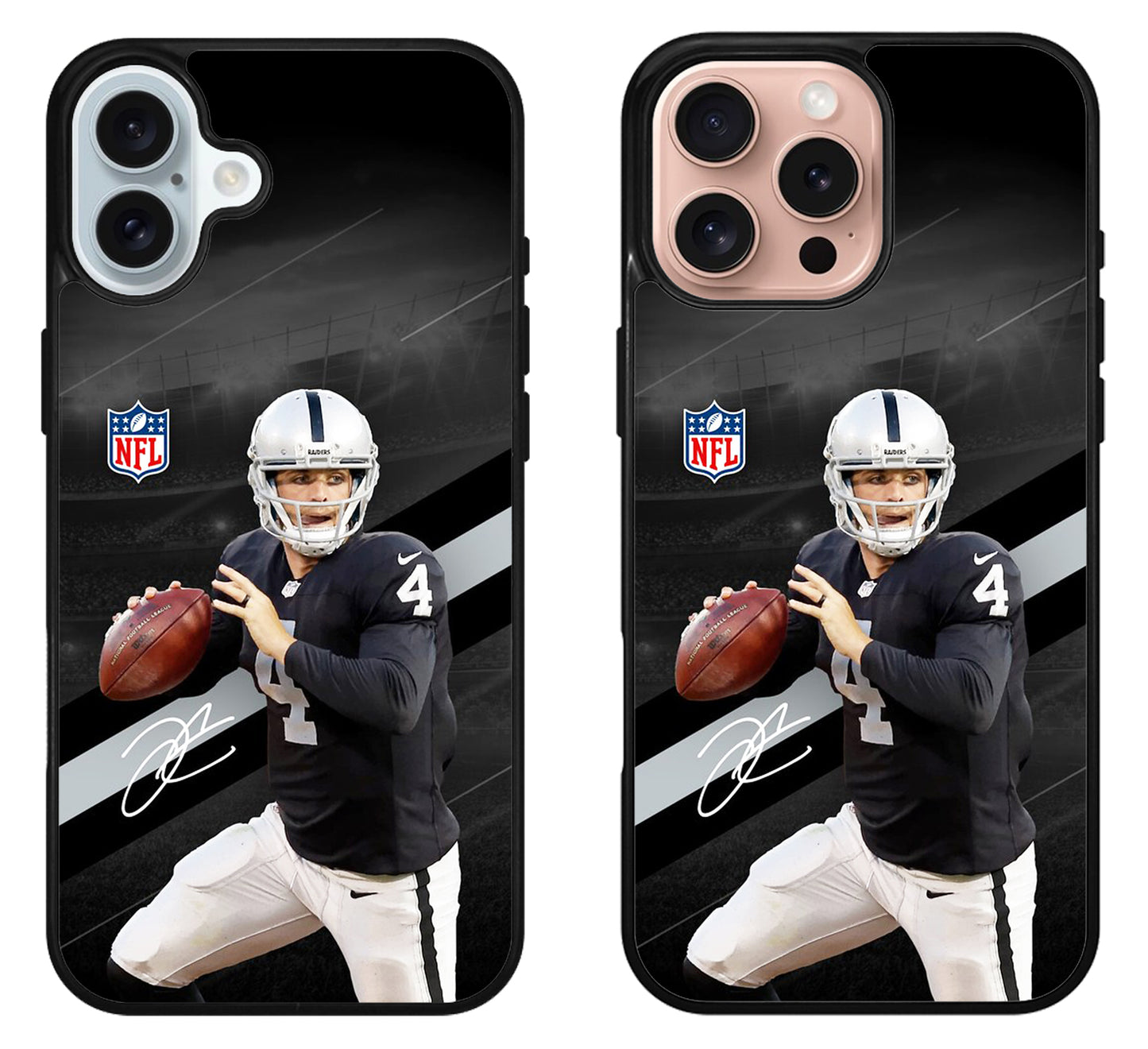 Derek Carr Las Vegas Raiders NFL iPhone 16 | 16 Plus | 16 Pro | 16 Pro Max Case