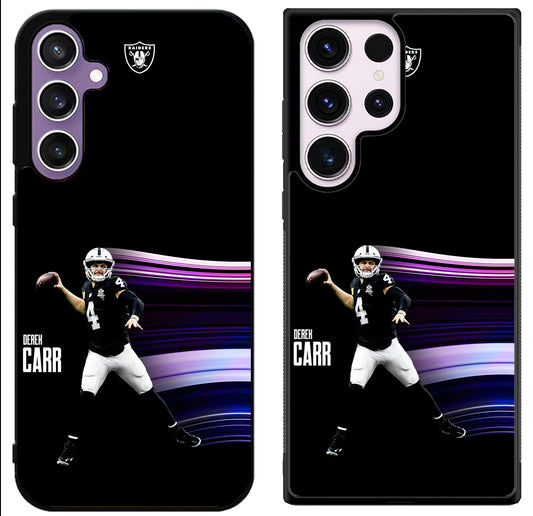 Derek Carr Las Vegas Raiders Style Samsung Galaxy S24 | S24+ | S24 Ultra Case