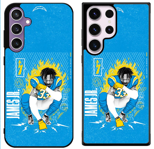 Derwin James Jr LA Chargers Samsung Galaxy S24 | S24+ | S24 Ultra Case