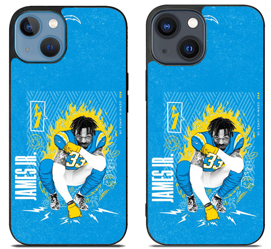 Derwin James Jr LA Chargers iPhone 15 | iPhone 15 Plus Case