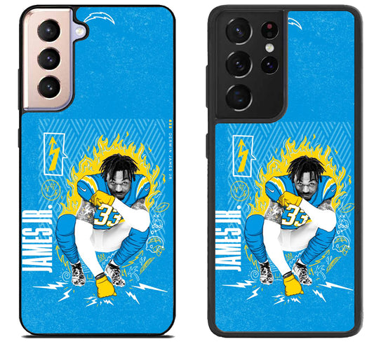 Derwin James Jr LA Chargers Samsung Galaxy S21 | S21 FE | S21+ | S21 Ultra Case