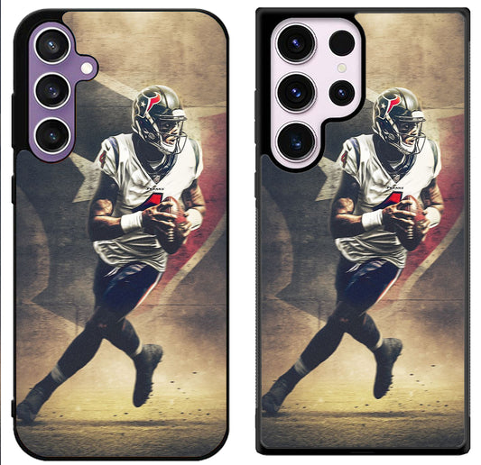Deshaun Watson Texans Cover Samsung Galaxy S24 | S24+ | S24 Ultra Case