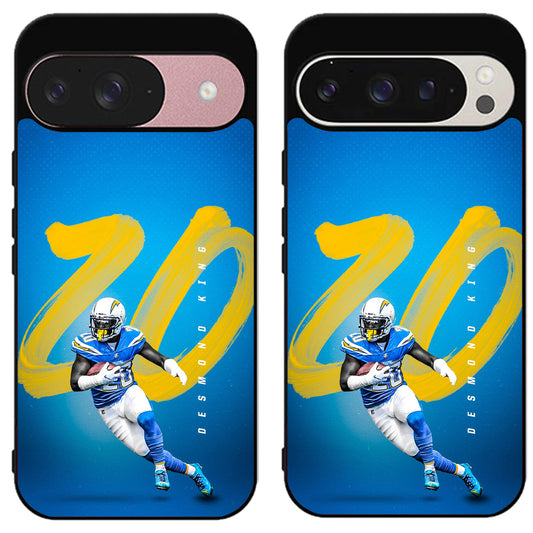 Desmond King Los Angeles Chargers Google Pixel 9 | 9 Pro | 9 Pro XL Case