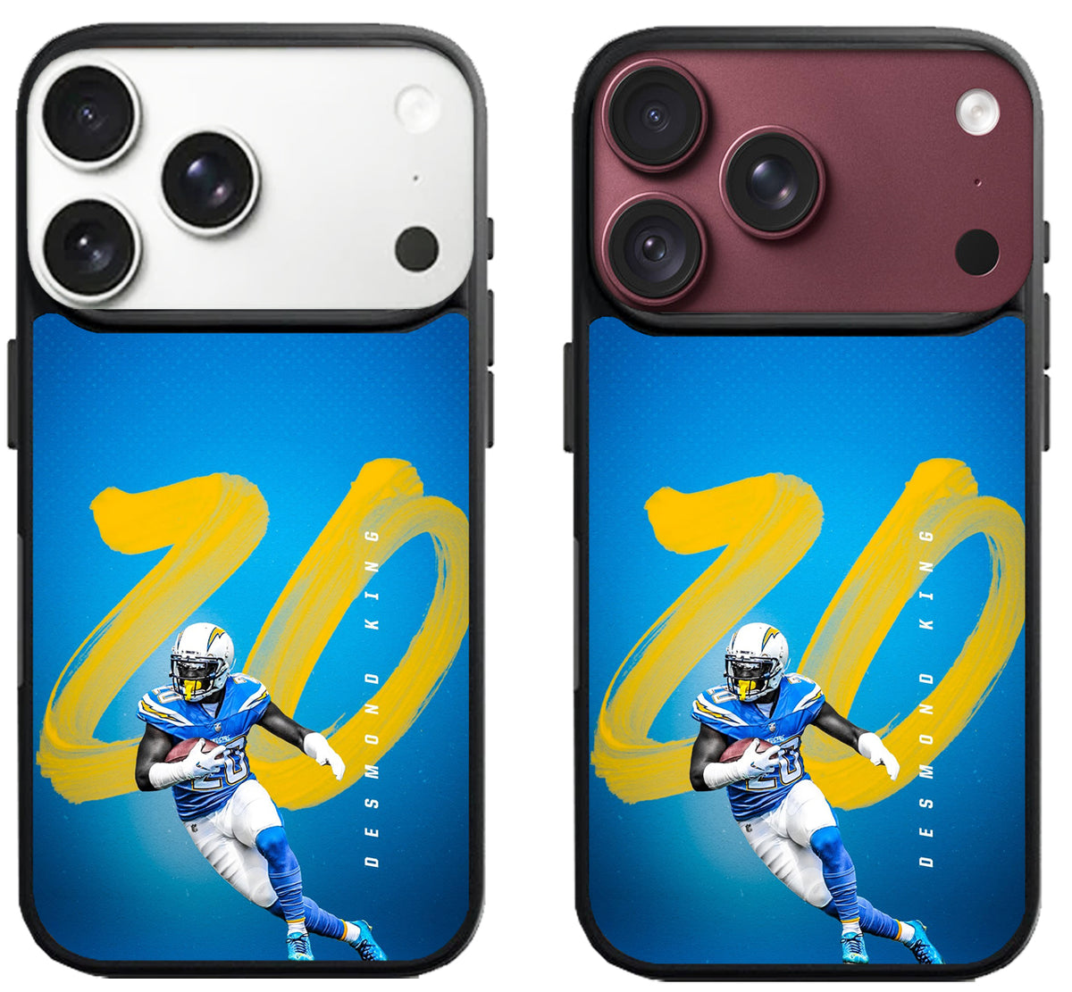 Desmond King Los Angeles Chargers iPhone 18 Pro | 18 Pro Max Case