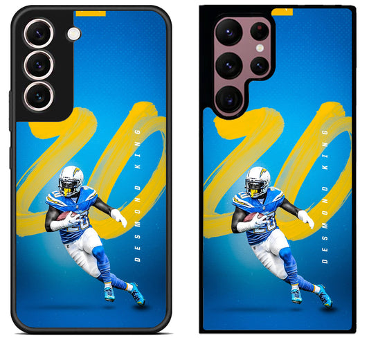 Desmond King Los Angeles Chargers Samsung Galaxy S22 | S22+ | S22 Ultra Case