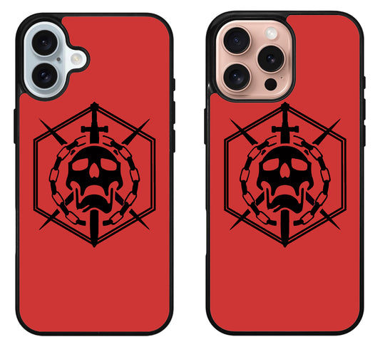 DestinyRaid Red Logo iPhone 16 | 16 Plus | 16 Pro | 16 Pro Max Case