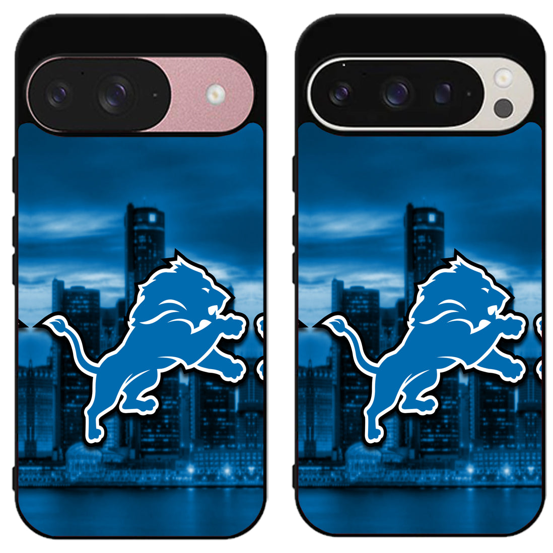Detroit Lions Background Google Pixel 9 | 9 Pro | 9 Pro XL Case