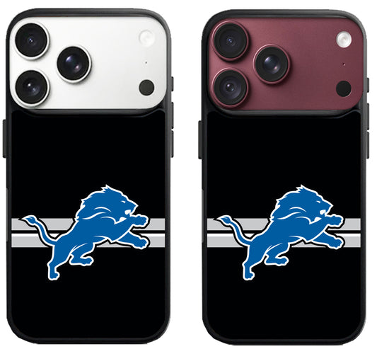 Detroit Lions Black iPhone 18 Pro | 18 Pro Max Case