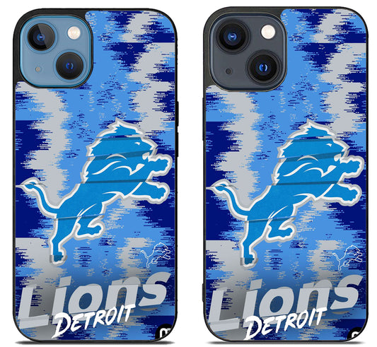 Detroit Lions Colorfull iPhone 15 | iPhone 15 Plus Case