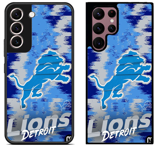 Detroit Lions Colorfull Samsung Galaxy S22 | S22+ | S22 Ultra Case