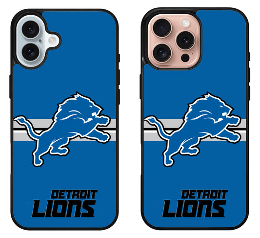 Detroit Lions Cover iPhone 16 | 16 Plus | 16 Pro | 16 Pro Max Case