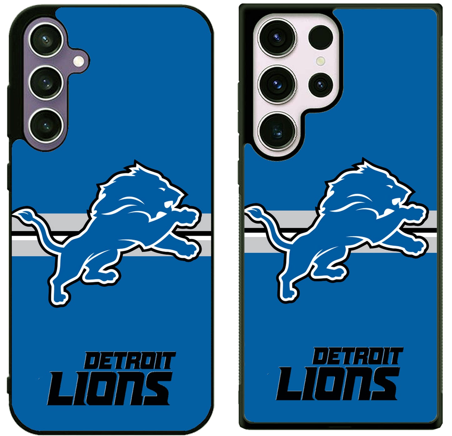 Detroit Lions Logo Samsung Galaxy S25 | S25 Edge | S25 FE | S25 Plus | S25 Ultra Case