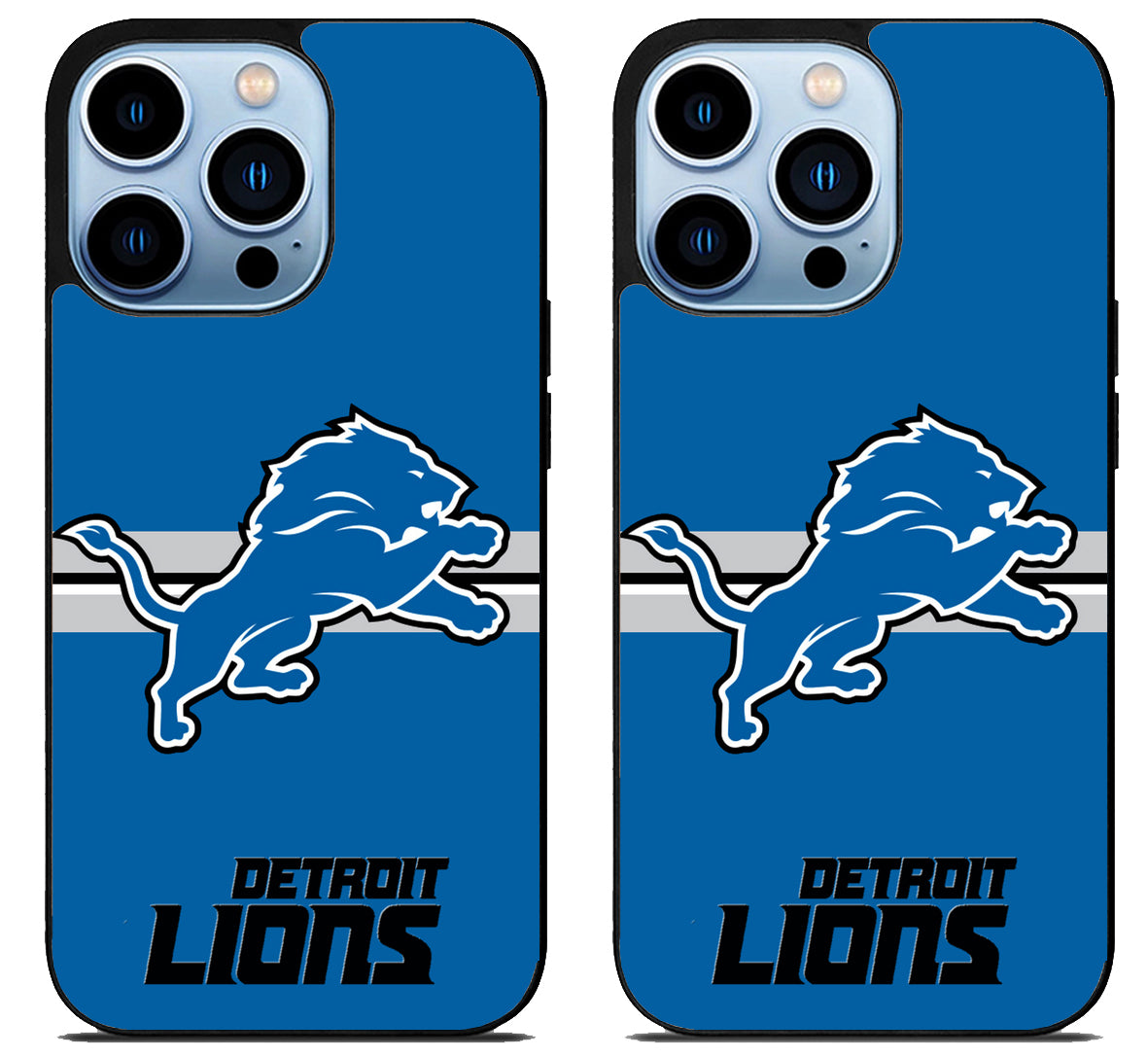 Detroit Lions Logo iPhone 15 Pro | iPhone 15 Pro Max Case