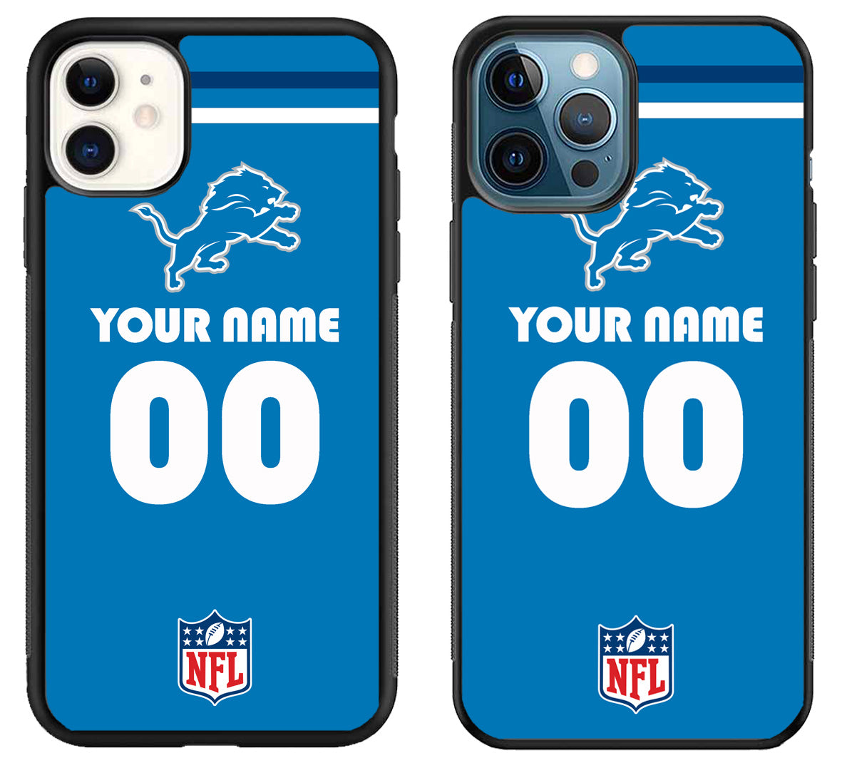 Custom Personalized Detroit Lions NFL iPhone 11 | 11 Pro | 11 Pro Max Case