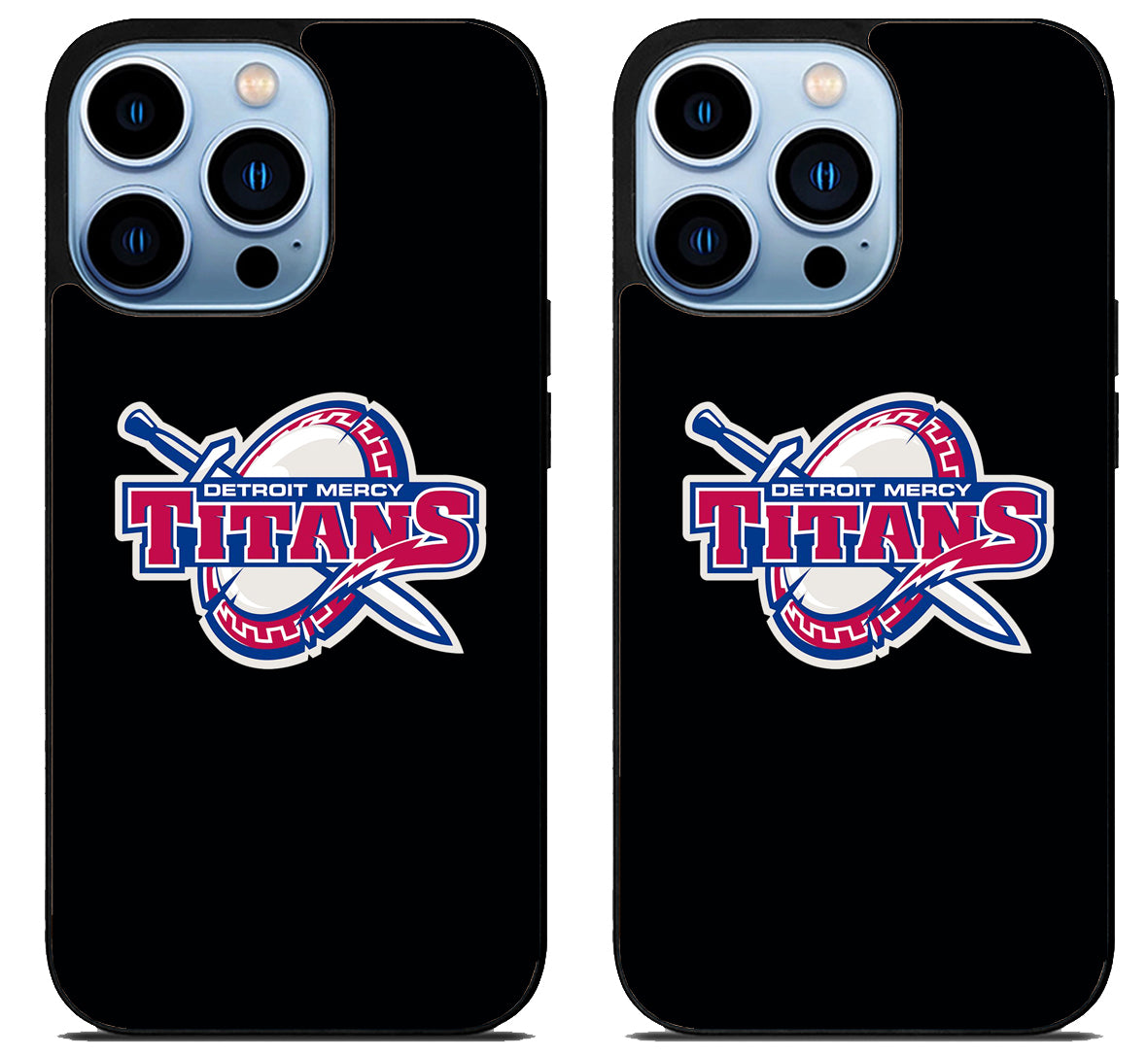 Detroit Mercy Titans Black iPhone 15 Pro | iPhone 15 Pro Max Case