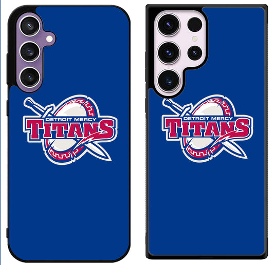 Detroit Mercy Titans Blue Samsung Galaxy S24 | S24+ | S24 Ultra Case