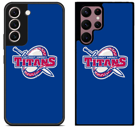 Detroit Mercy Titans Blue Samsung Galaxy S22 | S22+ | S22 Ultra Case