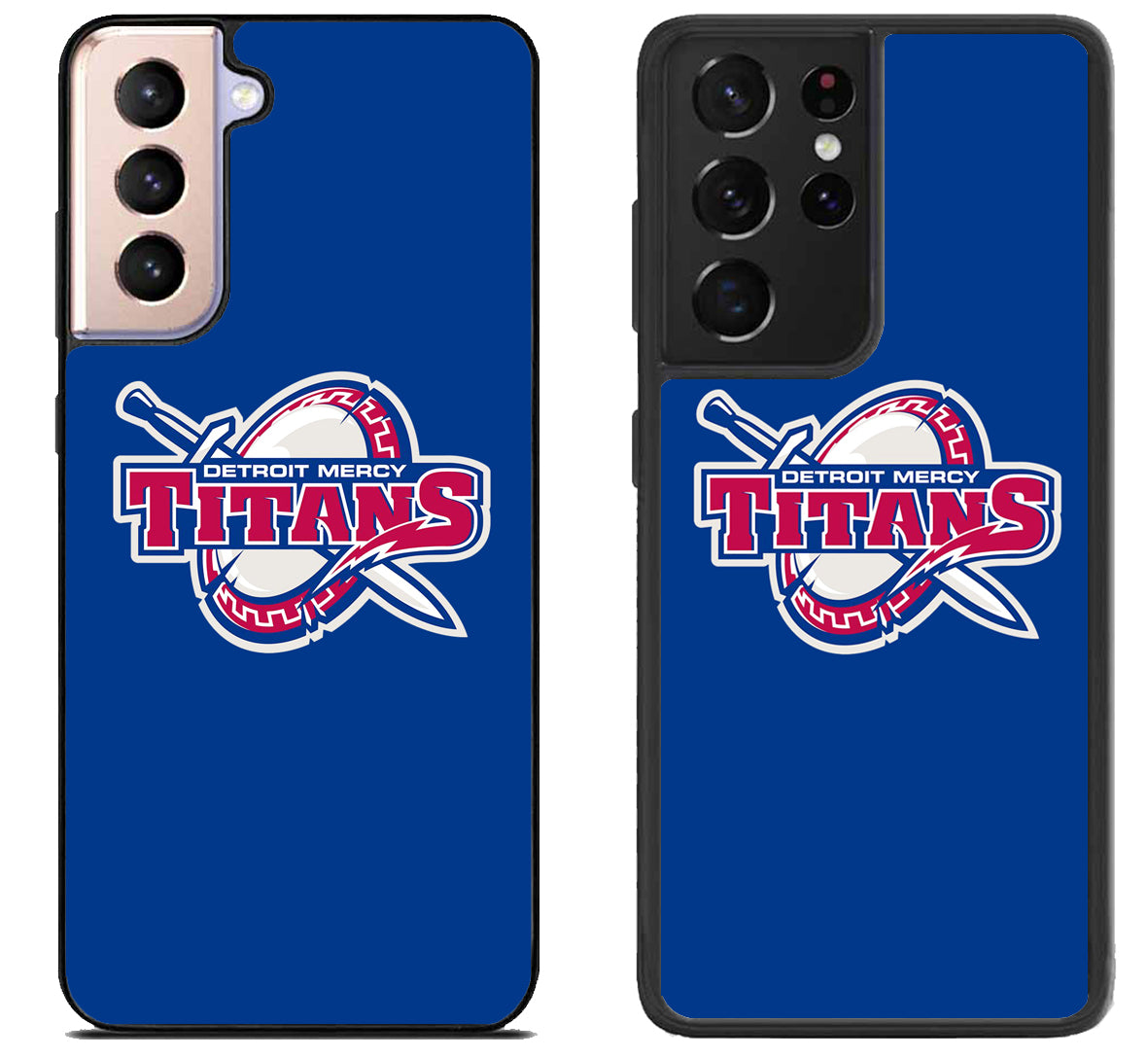 Detroit Mercy Titans Blue Samsung Galaxy S21 | S21 FE | S21+ | S21 Ultra Case