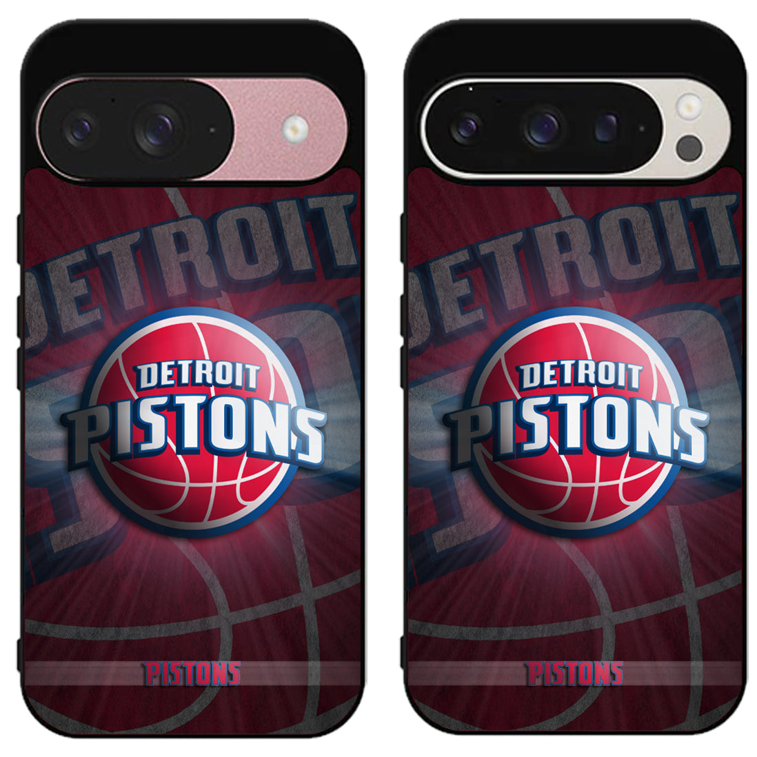Detroit Pistons Background Google Pixel 9 | 9 Pro | 9 Pro XL Case