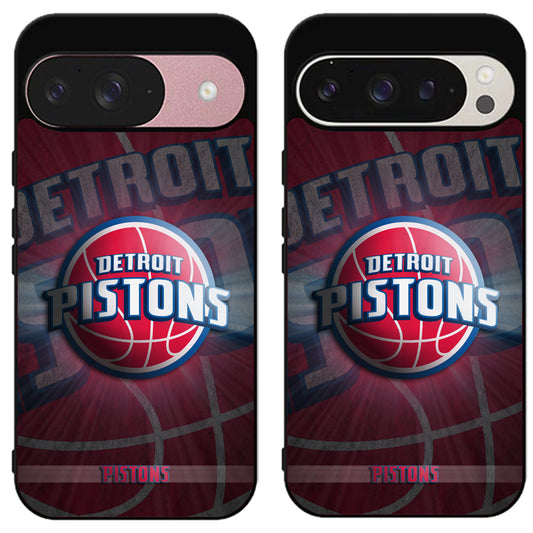 Detroit Pistons Background Google Pixel 9 | 9 Pro | 9 Pro XL Case
