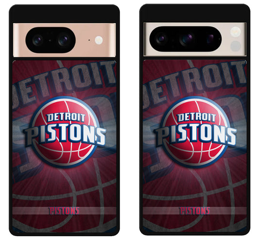 Detroit Pistons Background Google Pixel 8 | 8 Pro Case