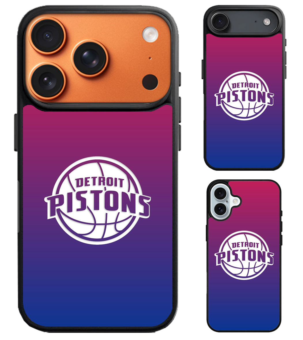 Detroit Pistons Basketball Logo iPhone Air | iPhone 17 | 17 Pro | 17 Pro Max Case