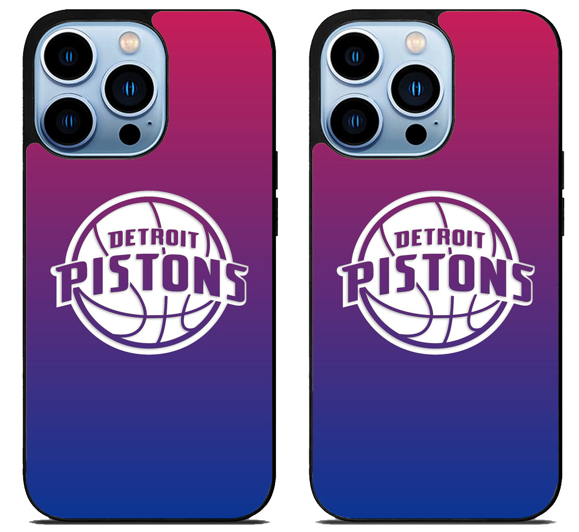 Detroit Pistons Basketball Logo iPhone 15 Pro | iPhone 15 Pro Max Case