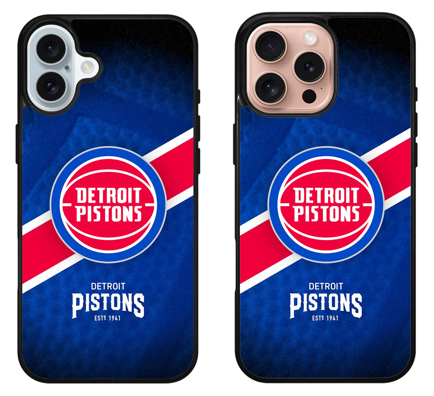 Detroit Pistons Cover iPhone 16 | 16 Plus | 16 Pro | 16 Pro Max Case
