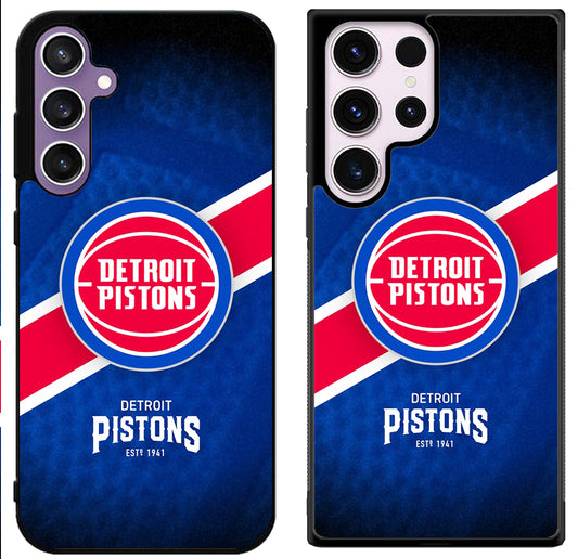 Detroit Pistons Cover Logo Samsung Galaxy S24 | S24+ | S24 Ultra Case