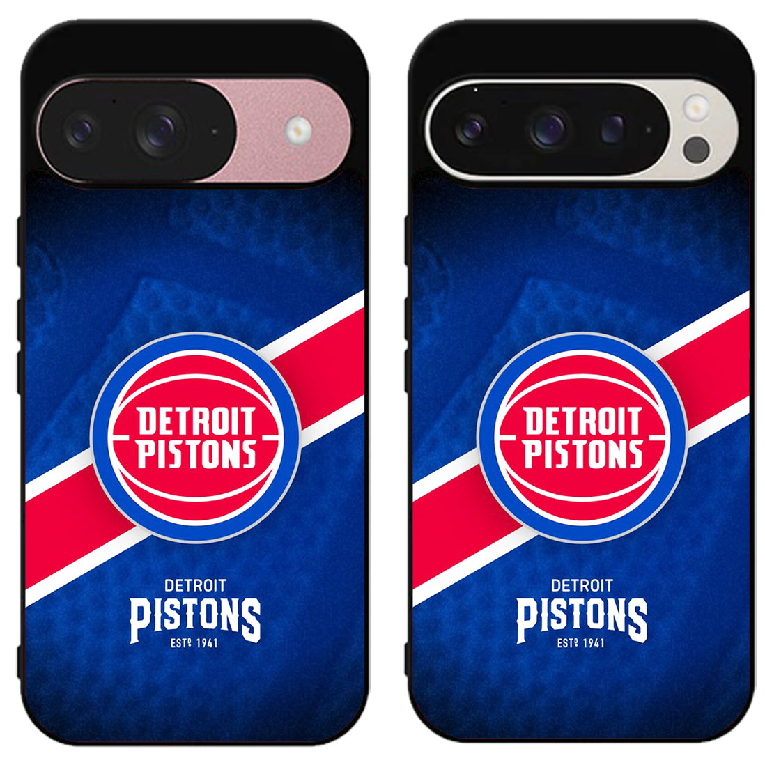 Detroit Pistons Cover Logo Google Pixel 9 | 9 Pro | 9 Pro XL Case