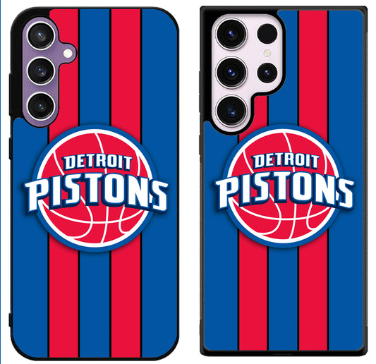 Detroit Pistons Stripe Samsung Galaxy S24 | S24+ | S24 Ultra Case