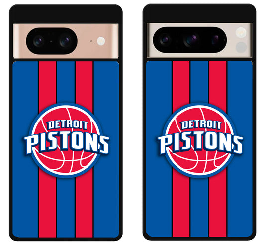Detroit Pistons Stripe Google Pixel 8 | 8 Pro Case