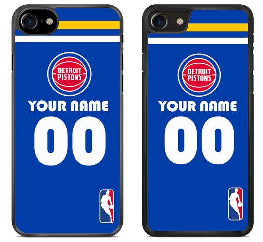 Custom Personalized Detroit Pistons NBA iPhone SE 2020 | iPhone SE 2022 Case