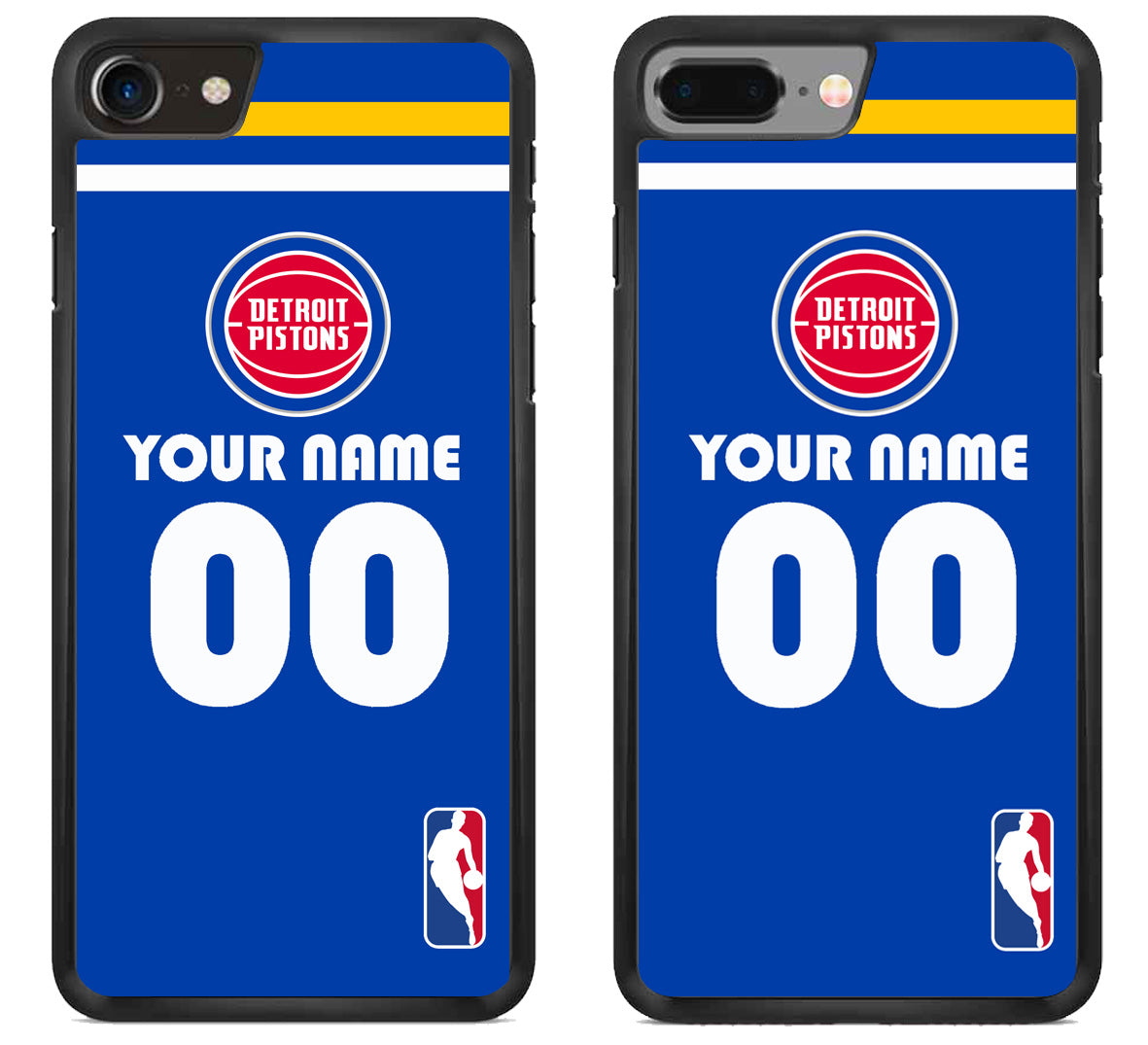 Custom Personalized Detroit Pistons NBA iPhone 8 | 8 Plus Case