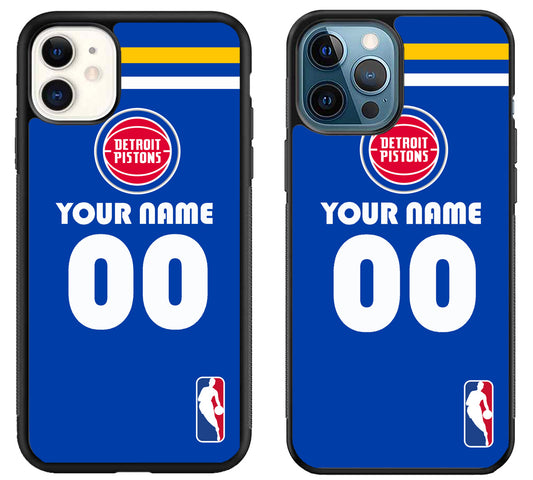 Custom Personalized Detroit Pistons NBA iPhone 11 | 11 Pro | 11 Pro Max Case