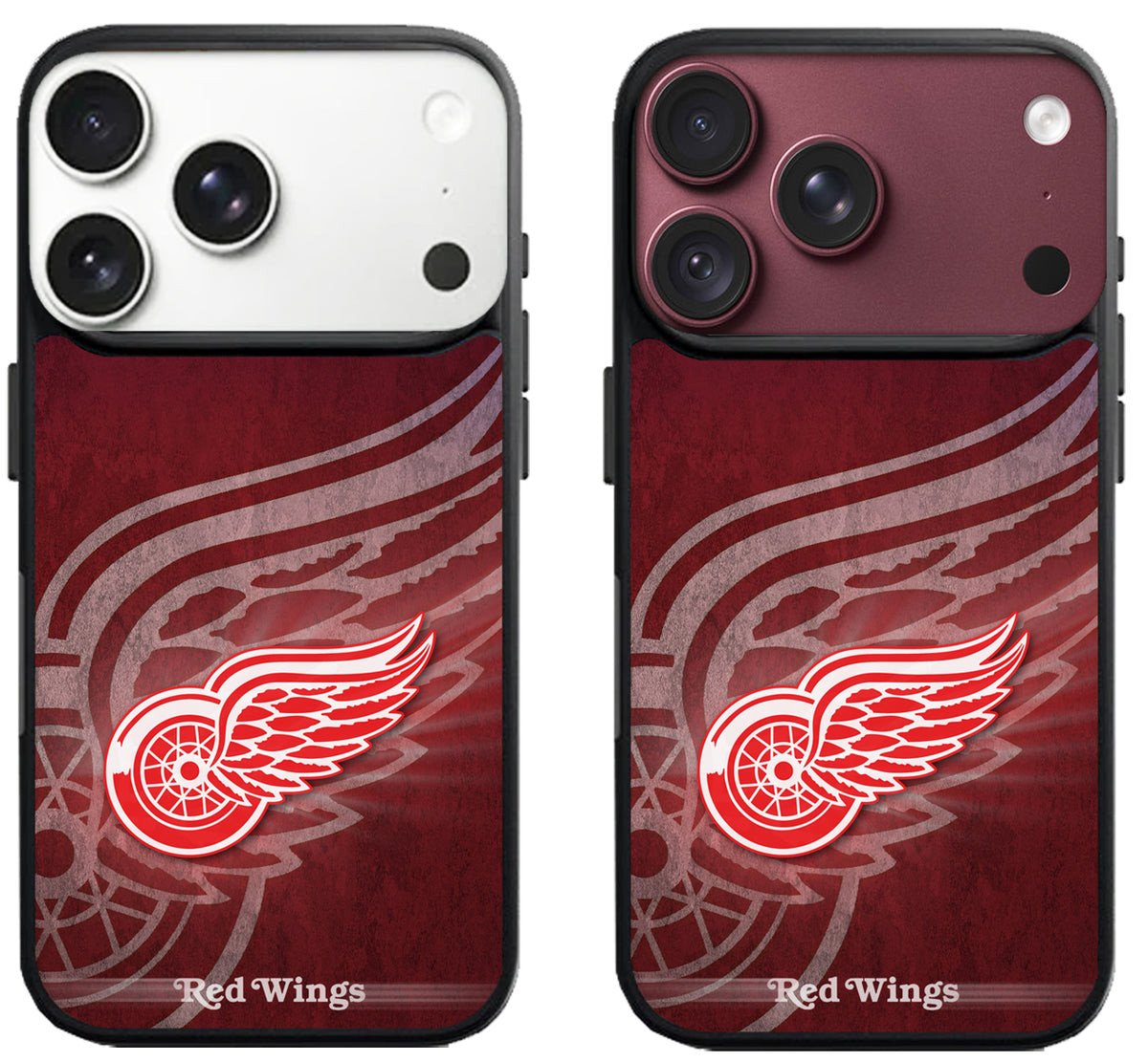 Detroit Red Wings Background iPhone 18 Pro | 18 Pro Max Case