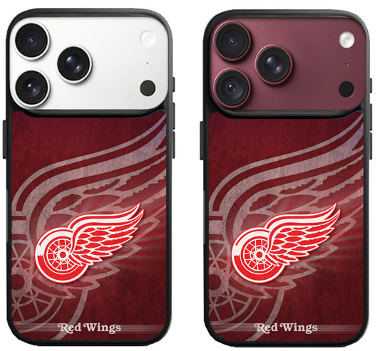 Detroit Red Wings Background iPhone 18 Pro | 18 Pro Max Case