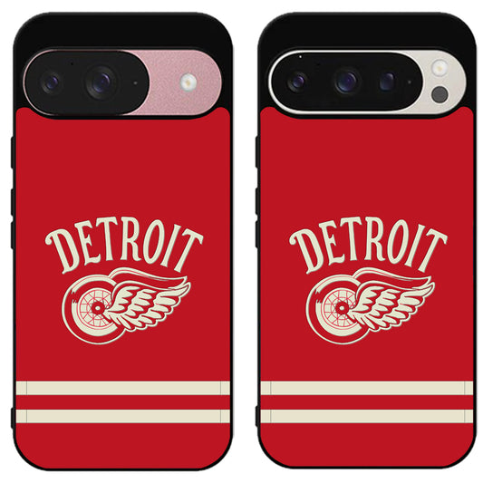 Detroit Red Wings Logo Google Pixel 9 | 9 Pro | 9 Pro XL Case