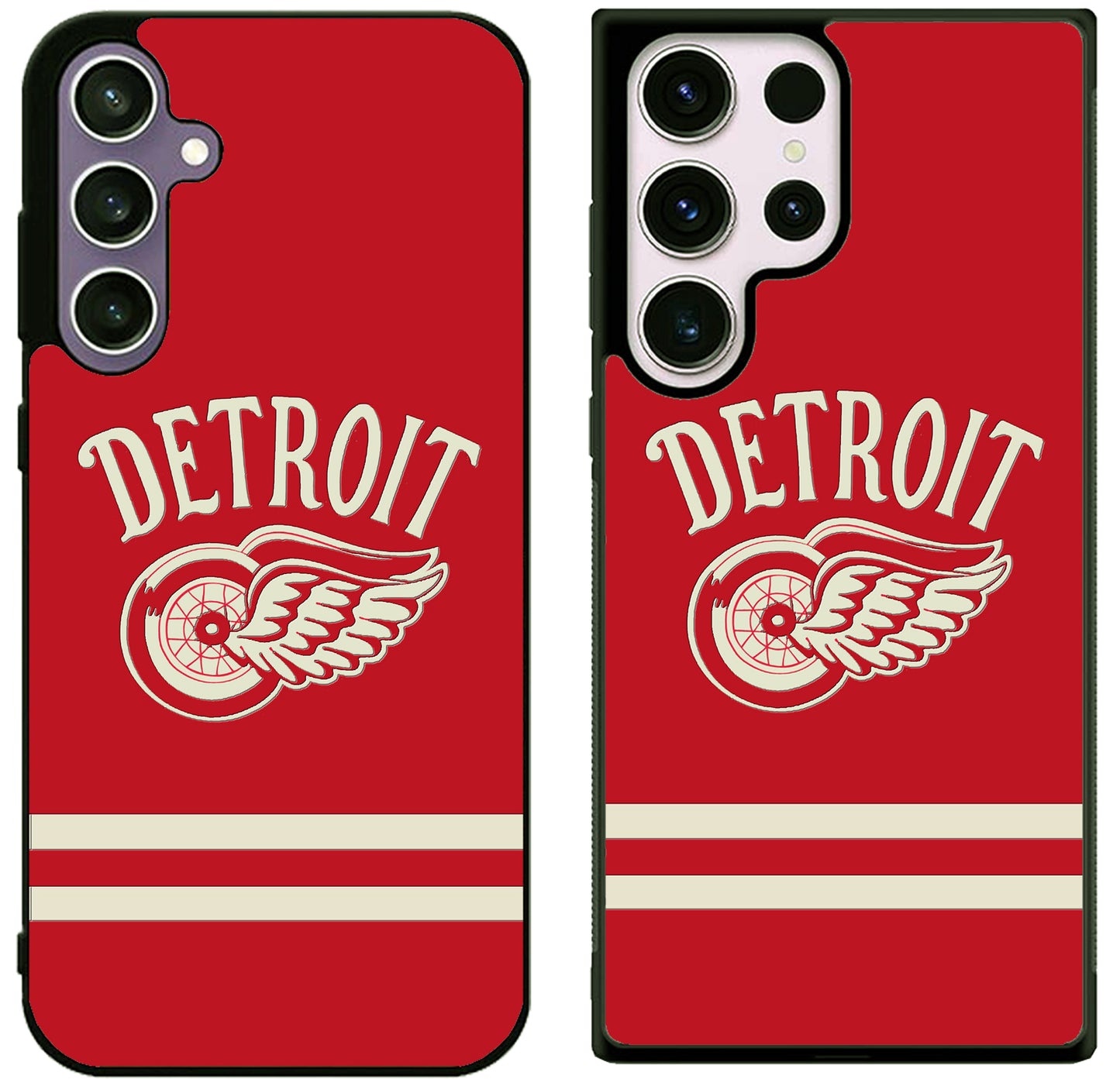 Detroit Red Wings Logo Samsung Galaxy S25 | S25 Edge | S25 FE | S25 Plus | S25 Ultra Case
