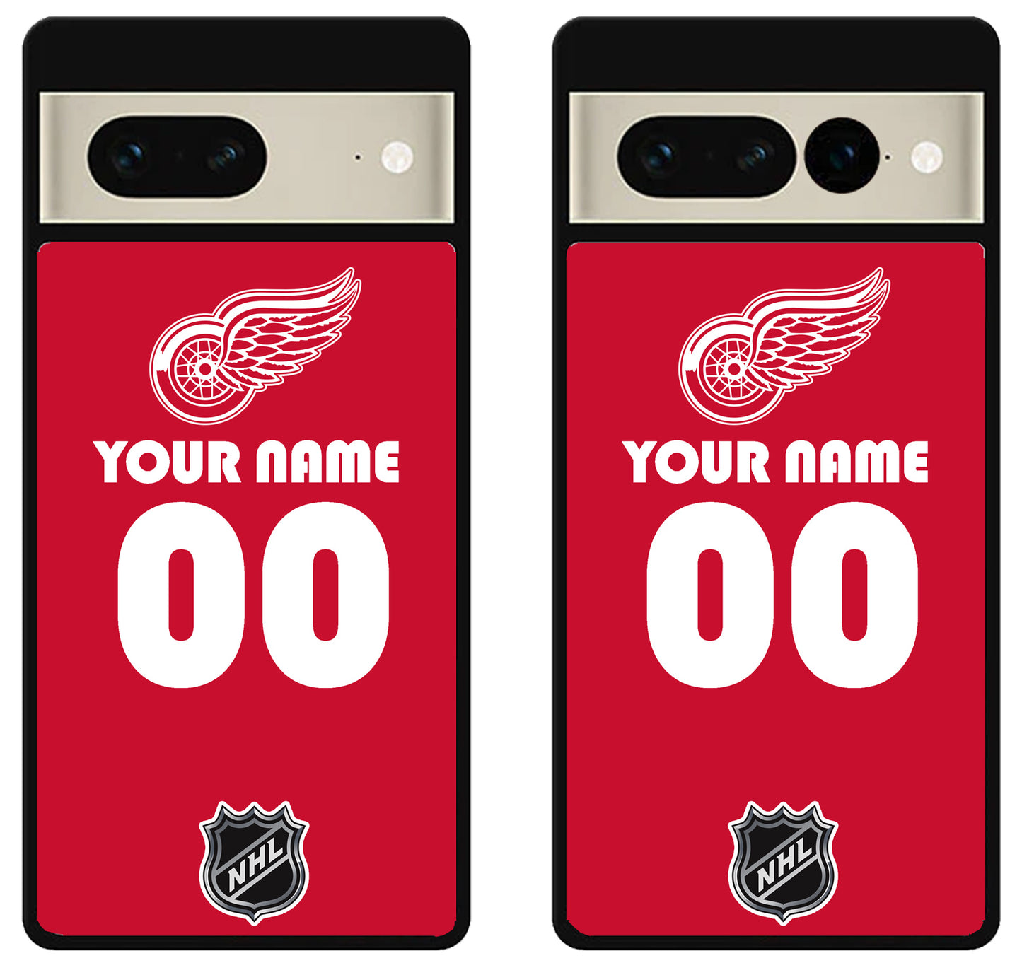 Custom Personalized Detroit Red Wings NHL Google Pixel 7 | 7 Pro Case