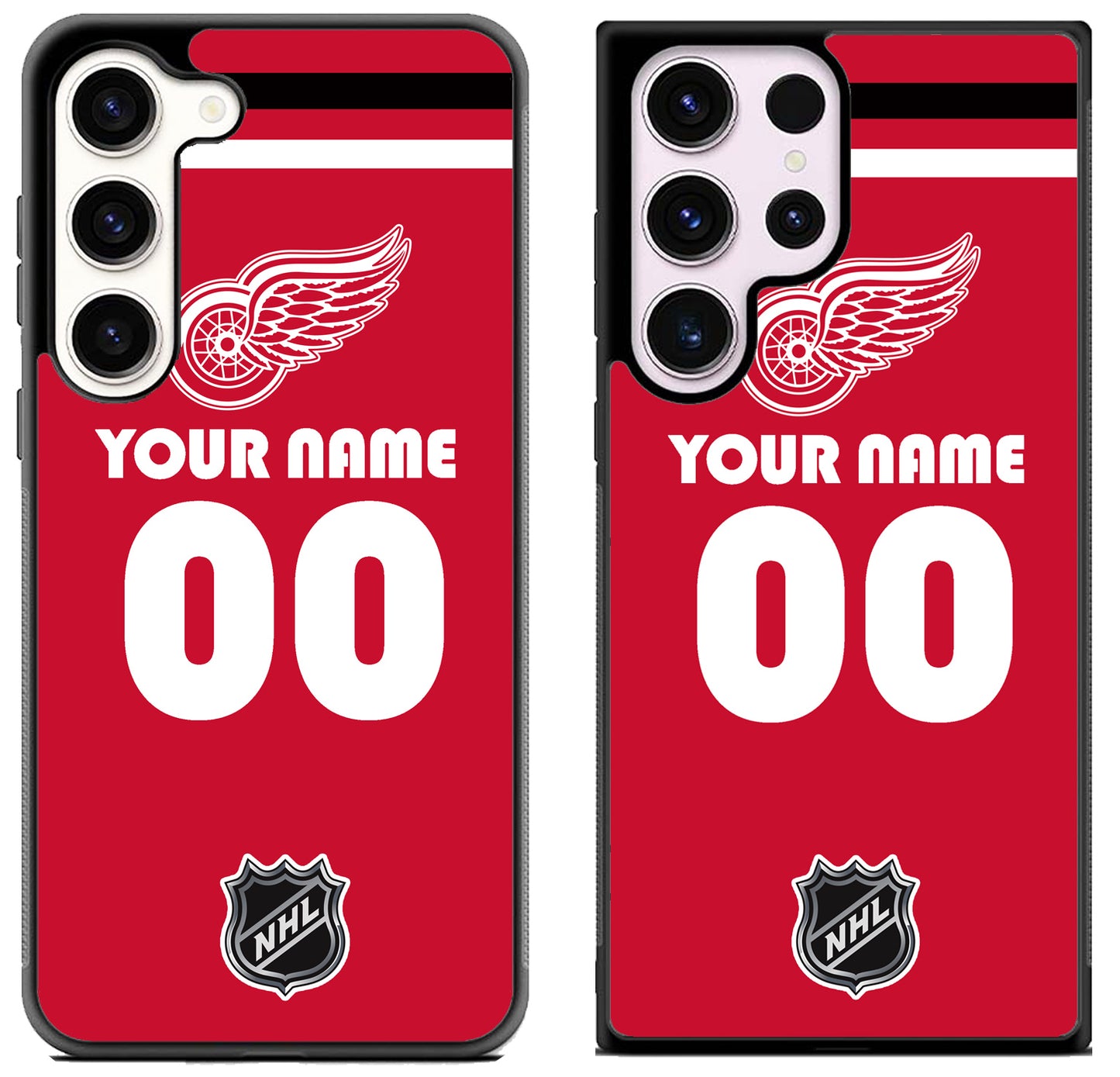 Custom Personalized Detroit Red Wings NHL Samsung Galaxy S23 | S23+ | S23 Ultra Case