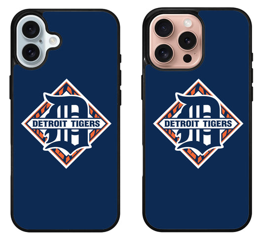 Detroit Tigers Baseball Logo iPhone 16 | 16 Plus | 16 Pro | 16 Pro Max Case