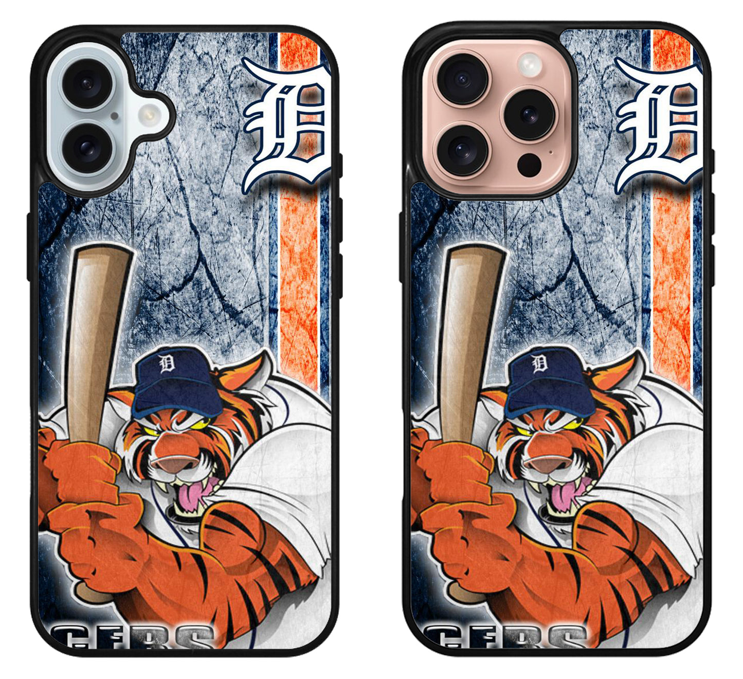 Detroit Tigers Logo Baseball iPhone 16 | 16 Plus | 16 Pro | 16 Pro Max Case